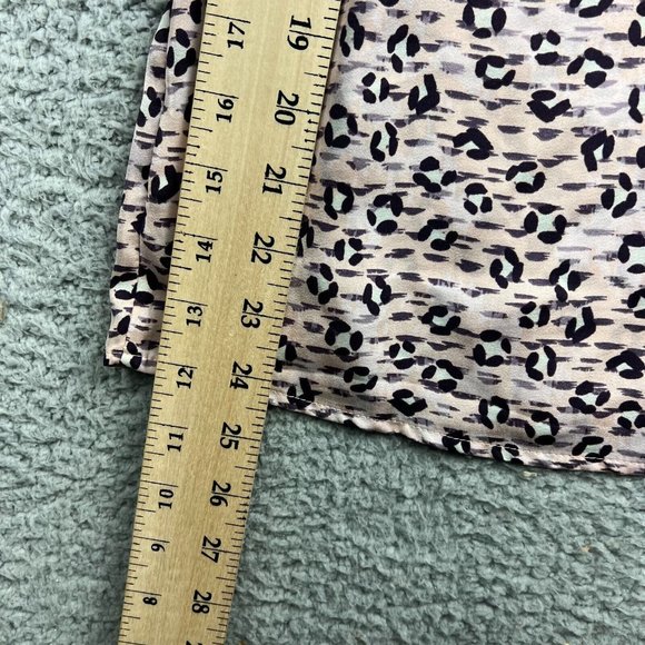 Avec Les Filles Sleeveless Top In Les Filles Pink Leopard Size Medium - Picture 2 of 7
